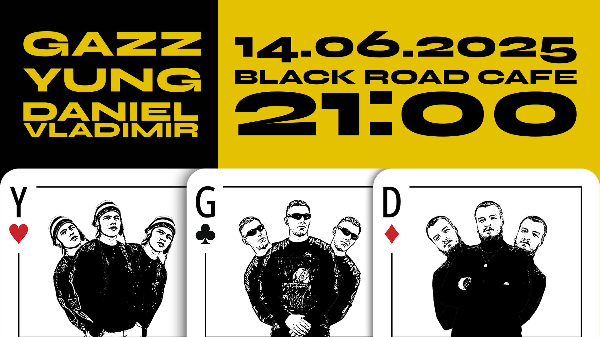 YUNG WONDERS LIVE KŘEST @ Black Road Cafe