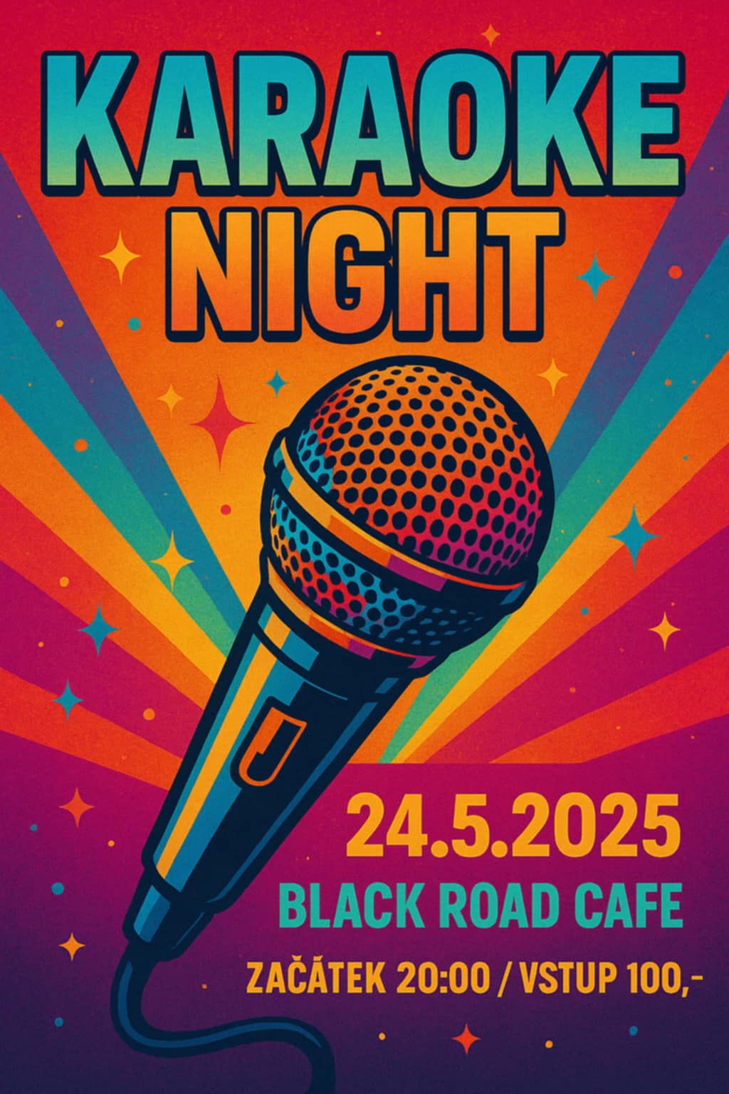 KARAOKE NIGHT v Black Road Cafe