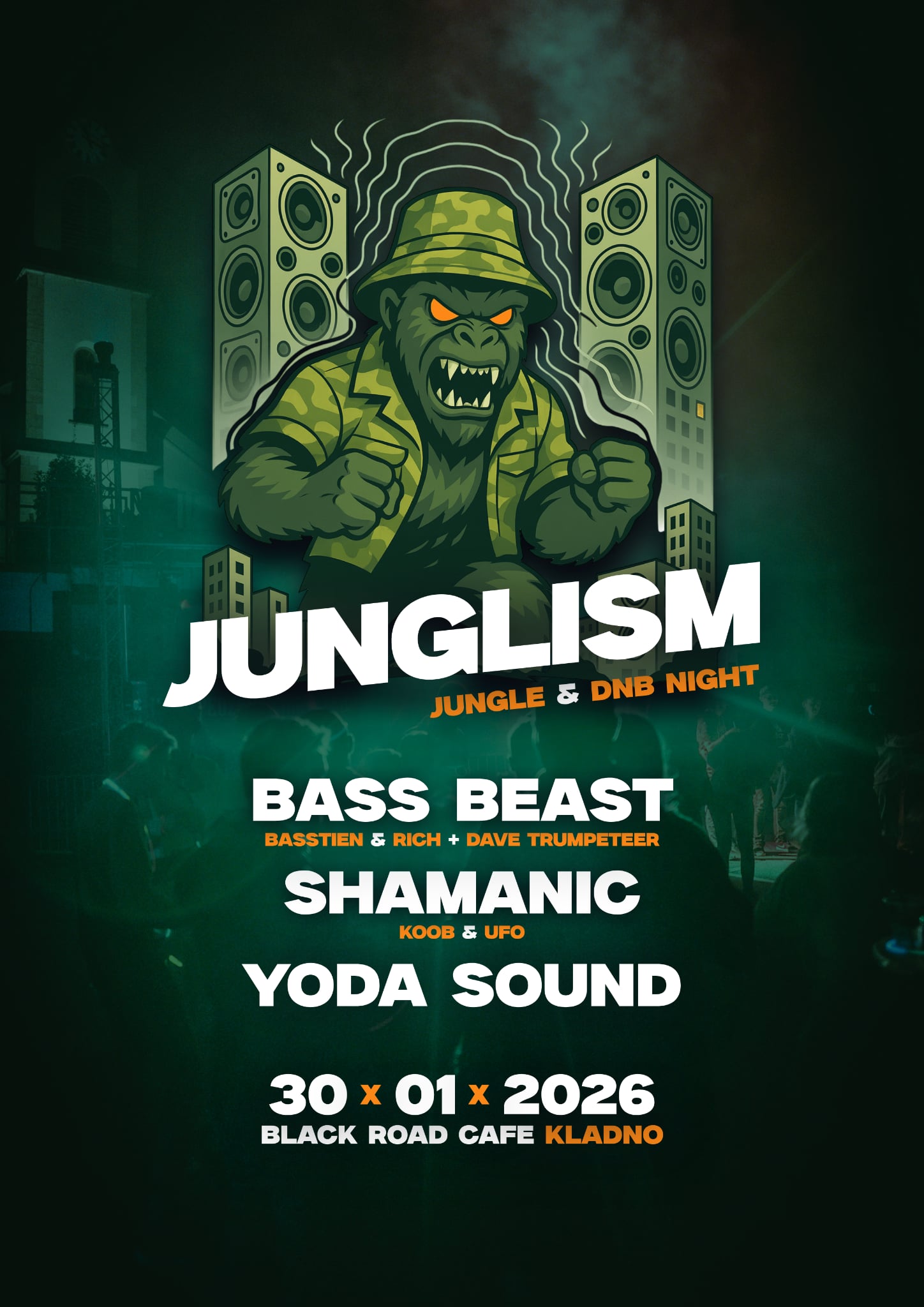 JUNGLISM I BASS BEAST I SHAMANIC I YODA SOUND 