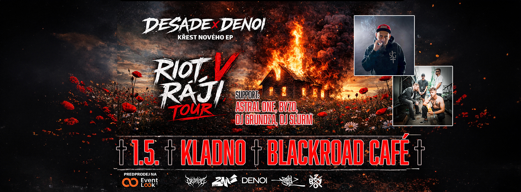 DESADE x DENOI TOUR | KLADNO + ASTRAL ONE, BYZO, GRUNDZA