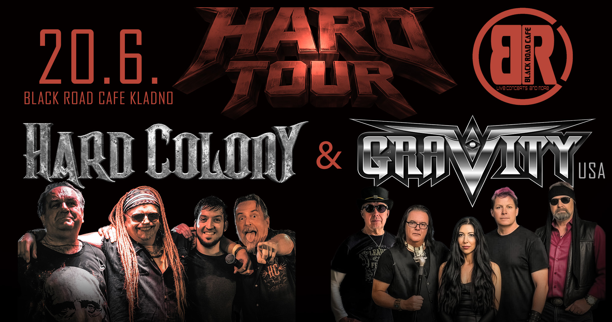 HARD TOUR´26 v BlackRoadCafe Kladno